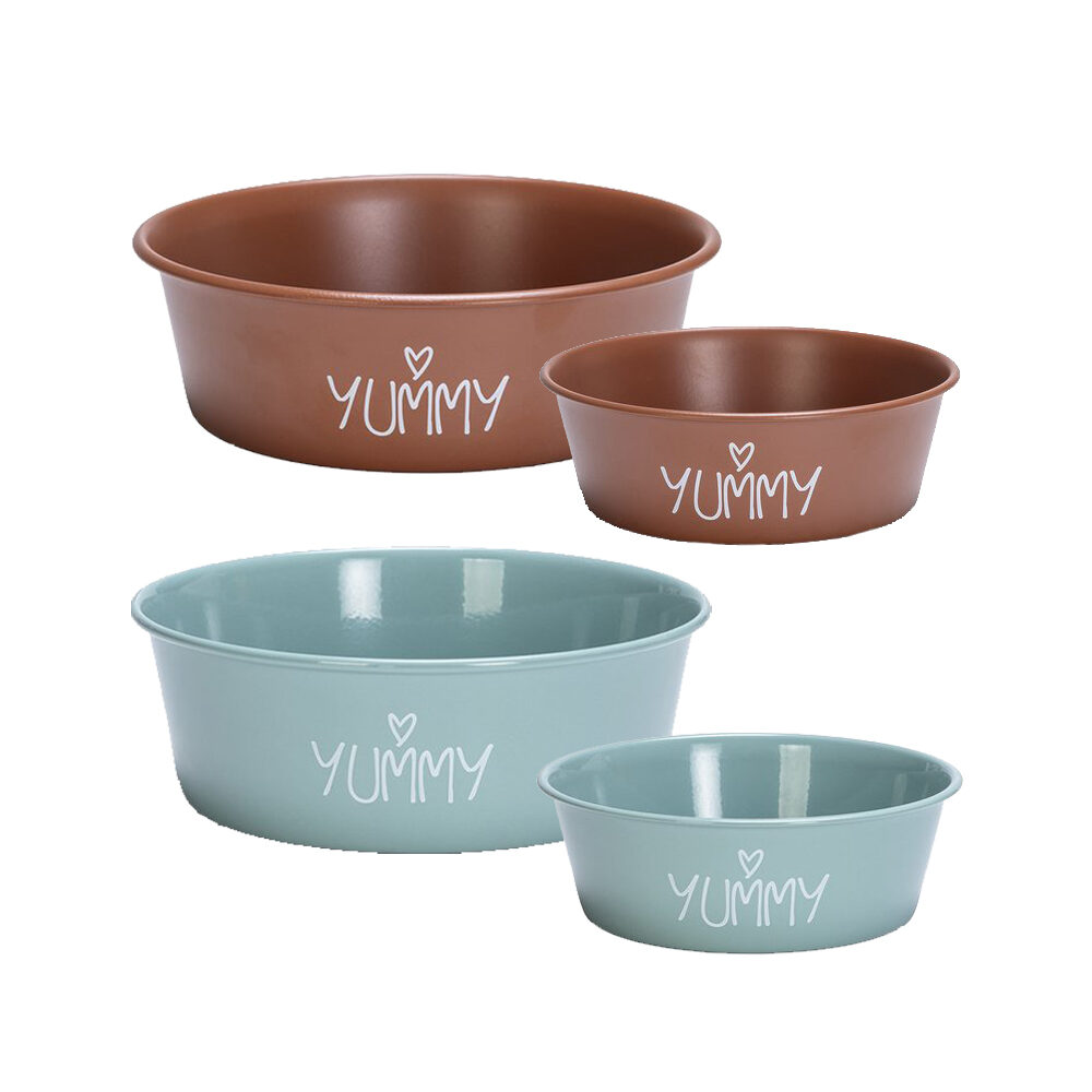 Beeztees Puppy Snoes - Feeding Bowl - Green - 16x16x5.5 cm - 940 ml