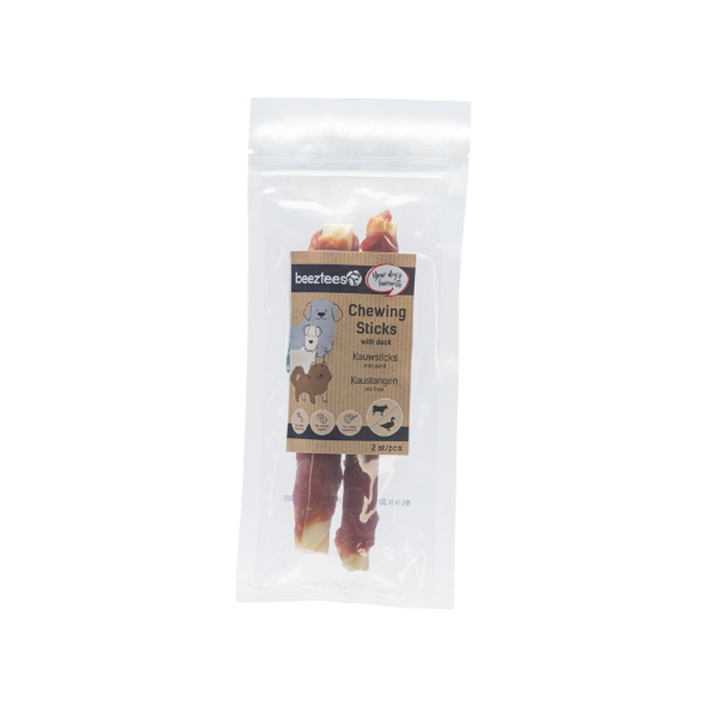 Beeztees Culinary Chew Stick - 2 x 15cm - Chicken