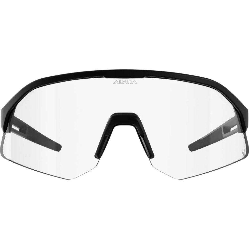 Alpina Sonic HR M V Glasses - black matt/Varioflex
