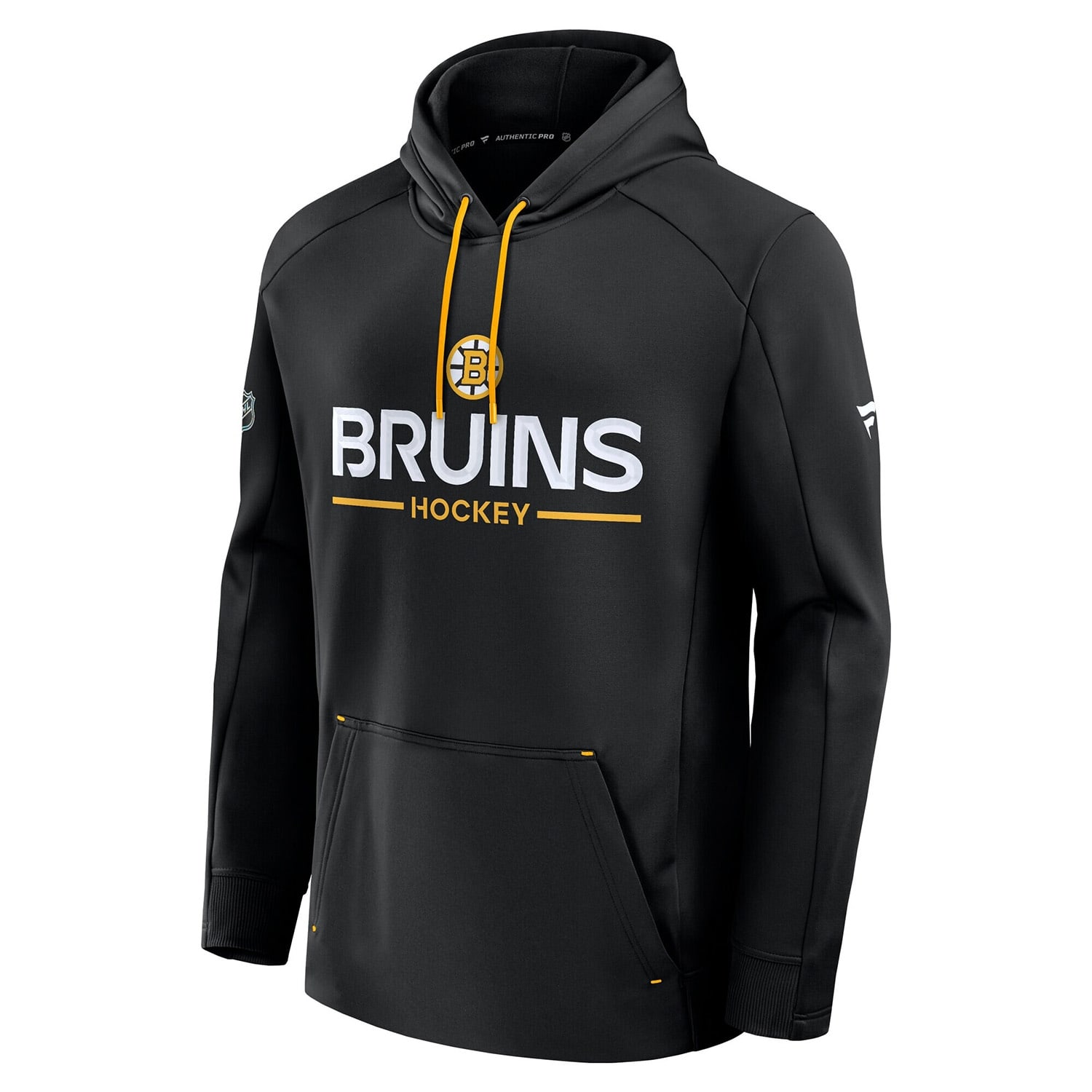 Boston Bruins 2025/26 Authentic Pro Rink Tech NHL Hoodie Black
