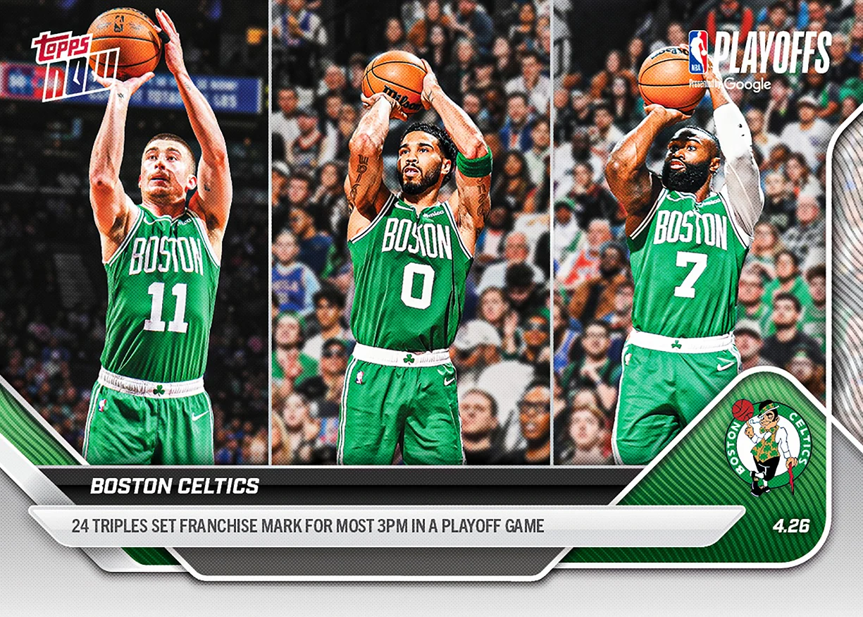 Boston Celtics - 2025-26 NBA Topps NOW® - Card 280
