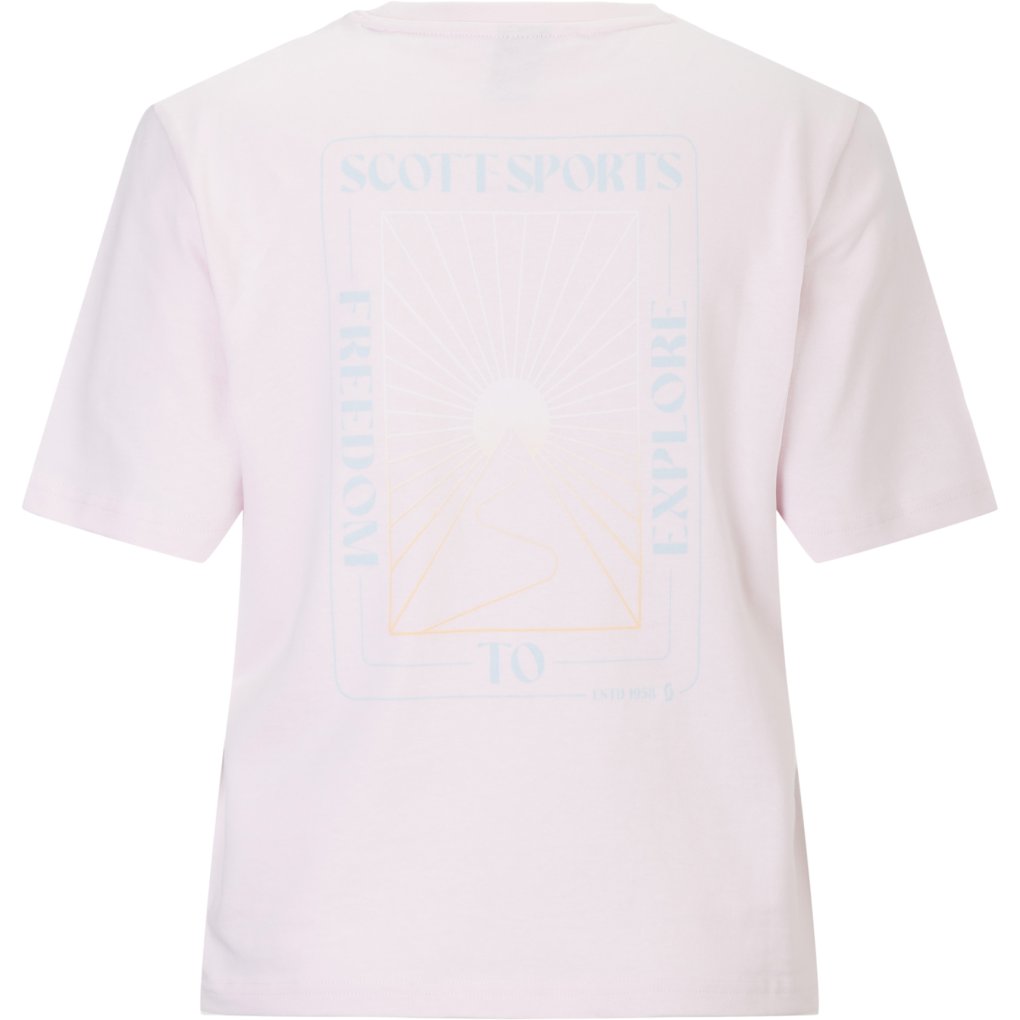 SCOTT Graphic Short Sleeve Tee Women - bliss pink