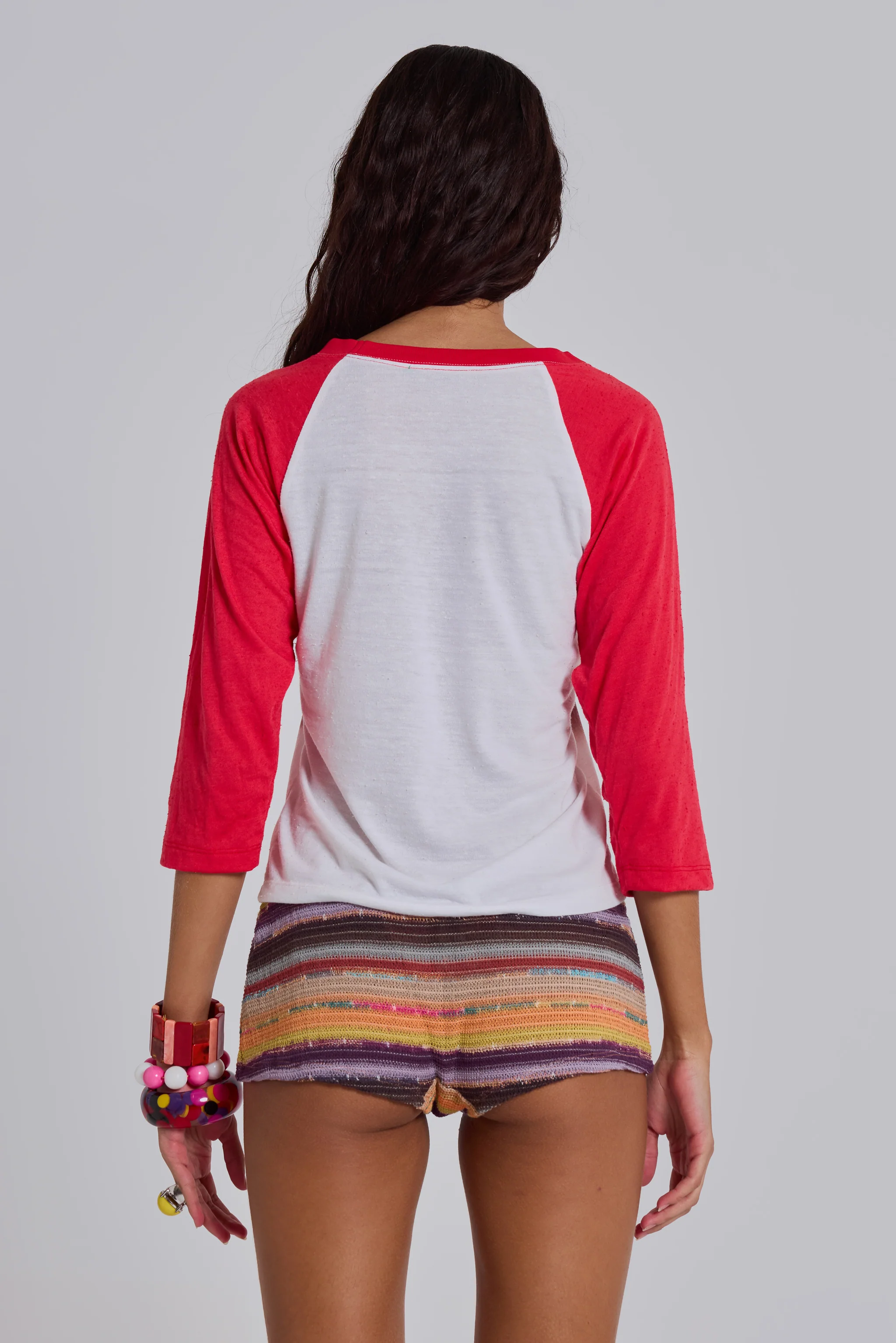 Sunset Airbrush Raglan Top