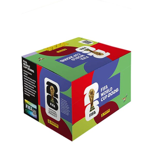 Panini FIFA World Cup 2026 Stickers - 2 Displays (200 Packs)