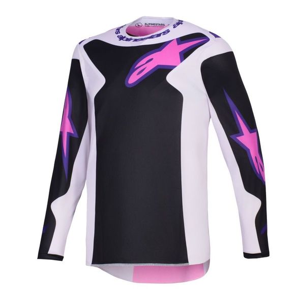 Maillot cross Alpinestars FLUID - GRID 2025 - Noir / GrisRef : AP4034
