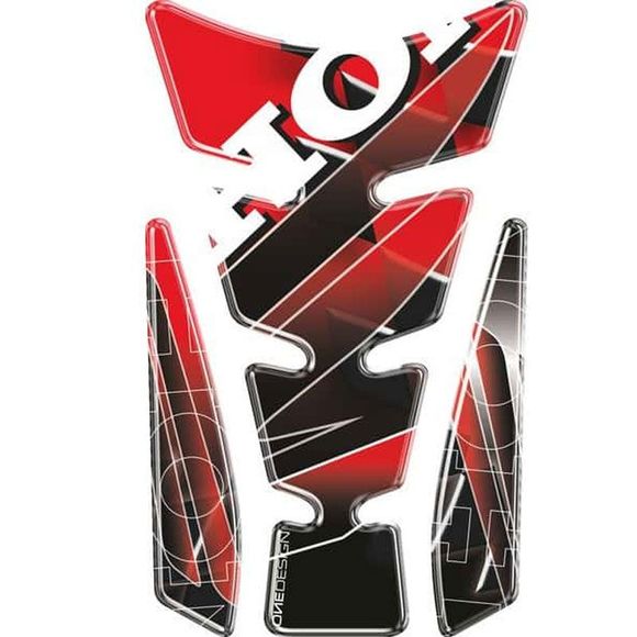 Puig Honda Universal Tank Pad - RedRef: PUI0062