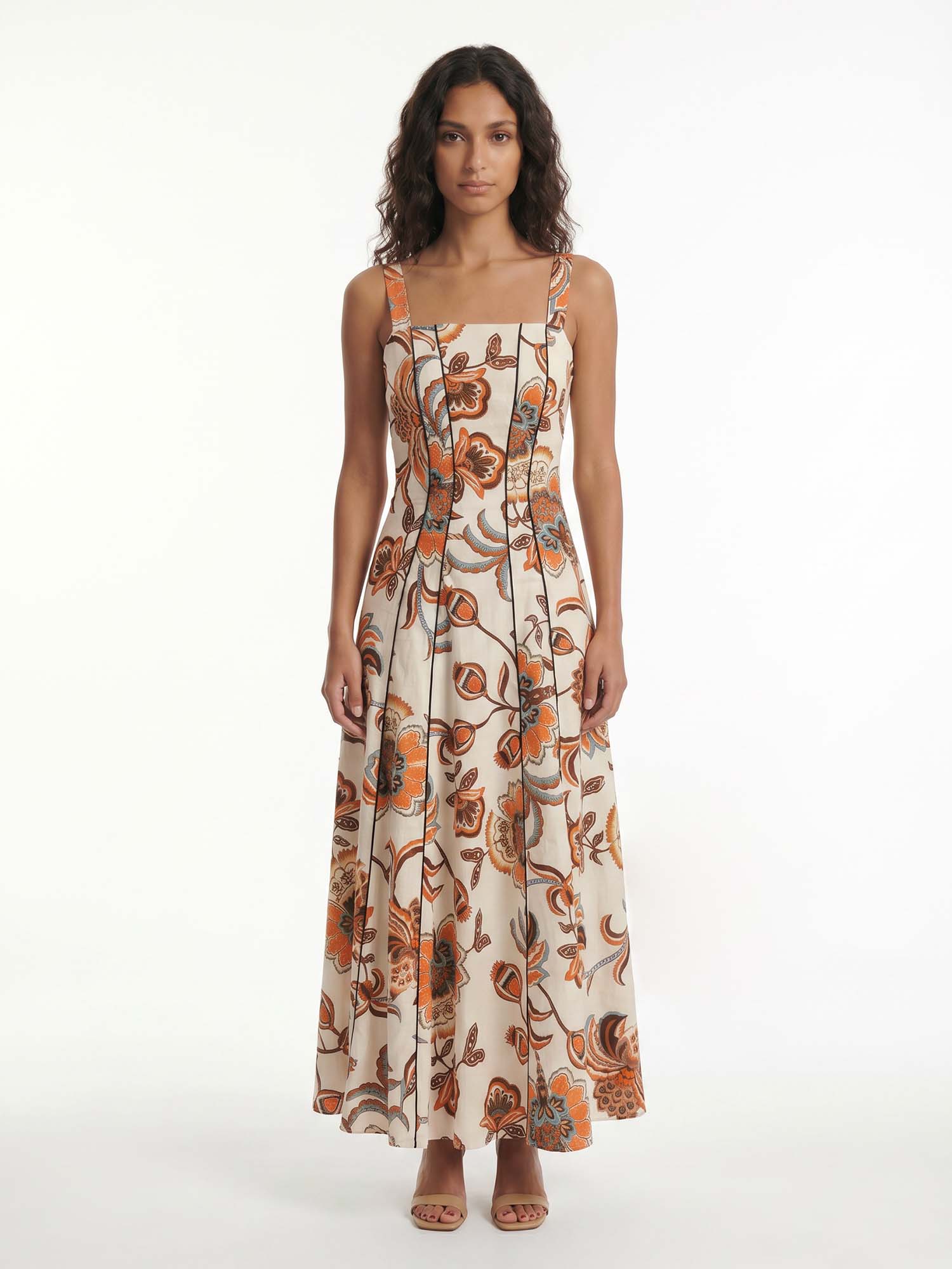 Orchid Tapestry Maxi Dress