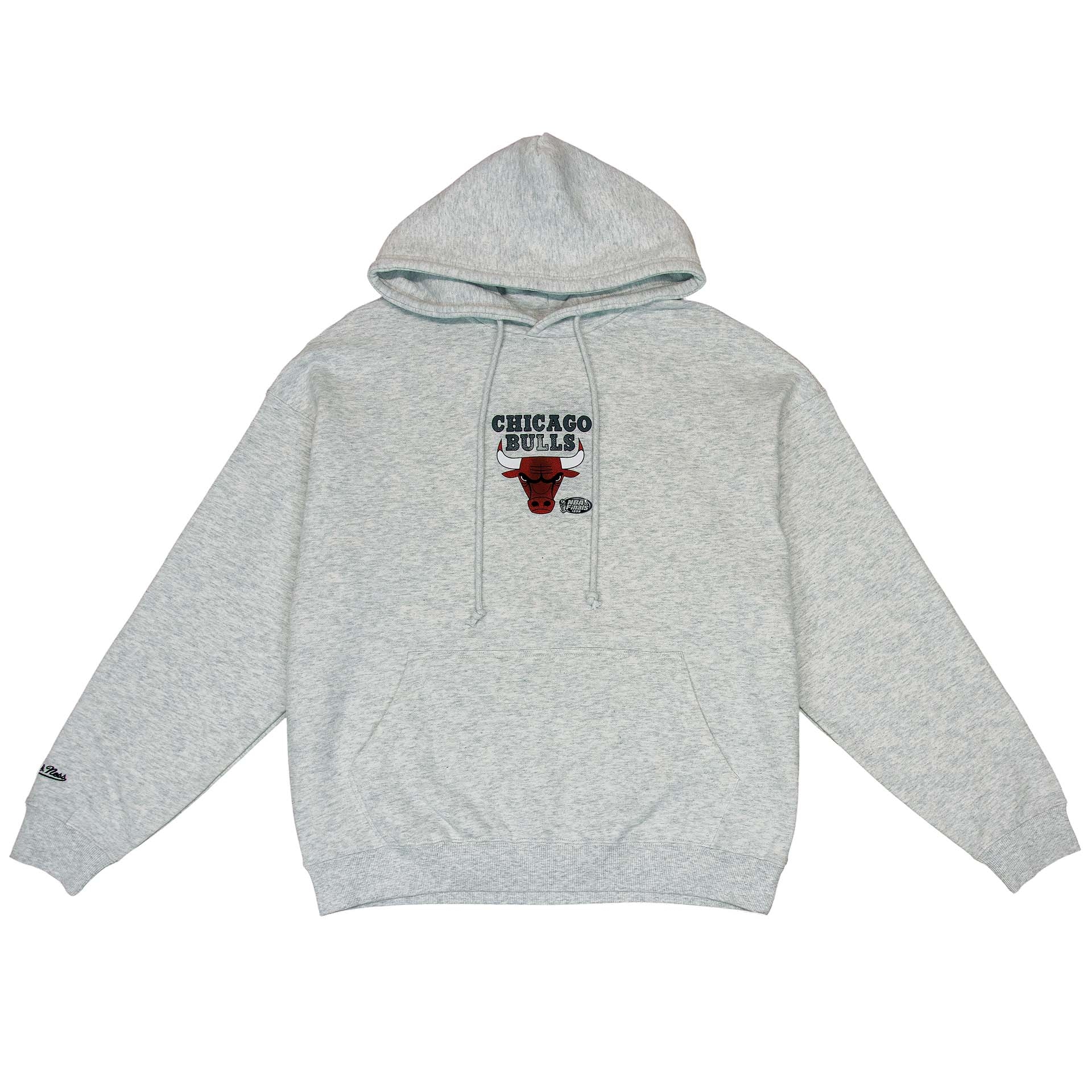 Chicago Bulls 6 Time Champs NBA Hoodie Silver Marle