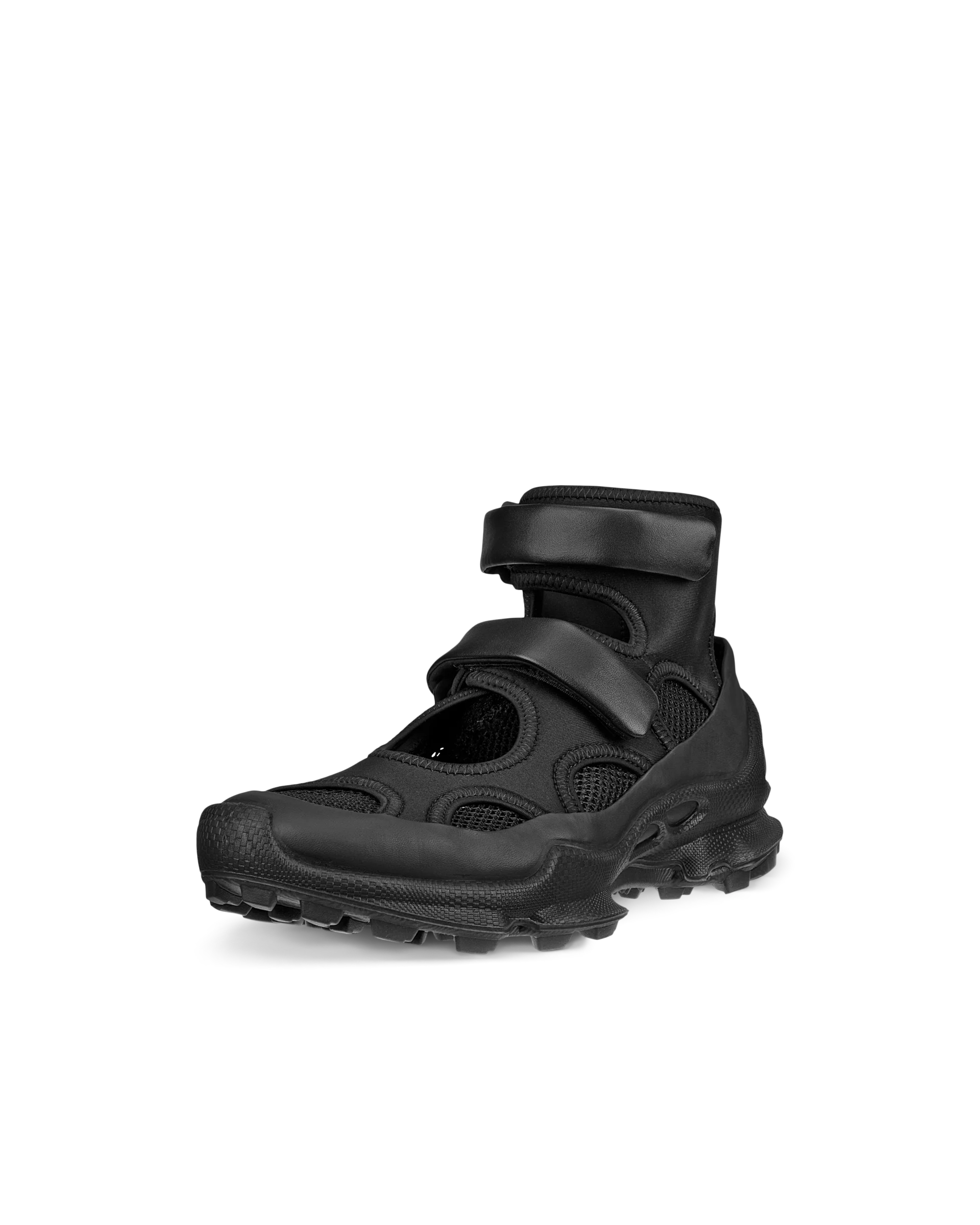 ECCO BIOM C-TRAIL W Damen Ledersneaker Schwarz