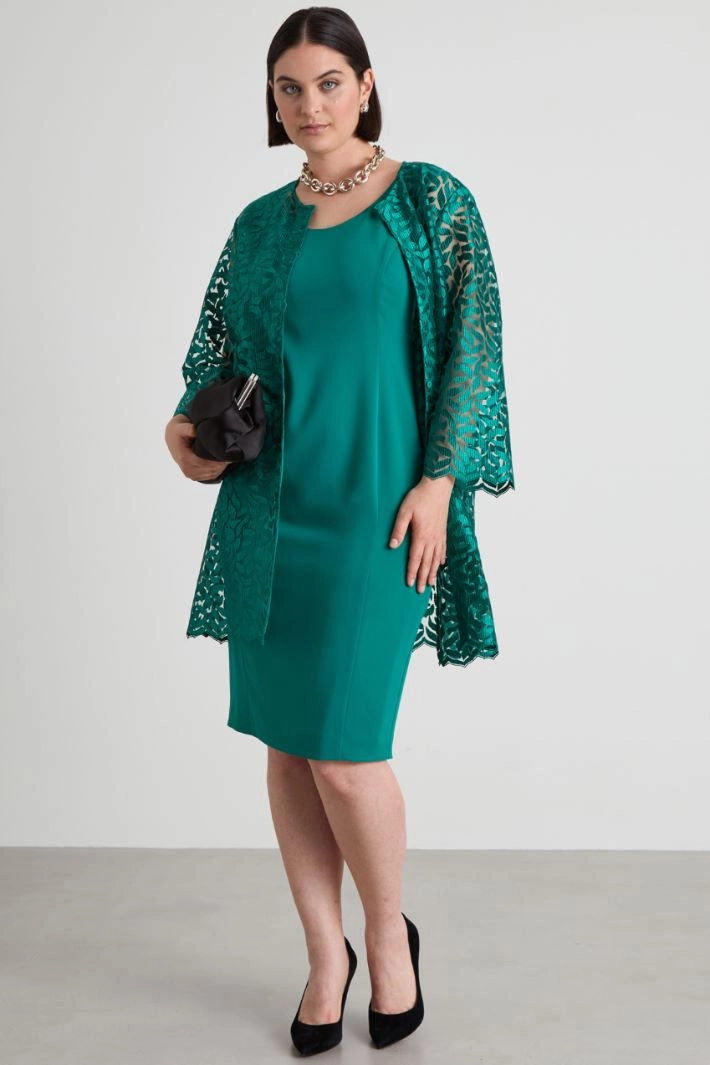 Cady dress - EMERALD GREEN