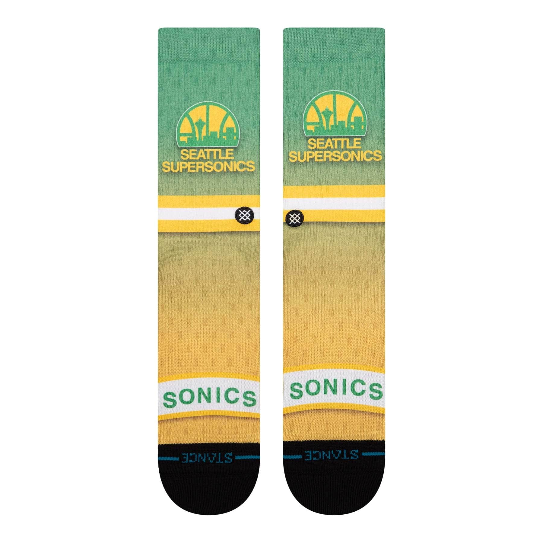 Seattle Supersonics Hardwood Classics NBA Crew Socks