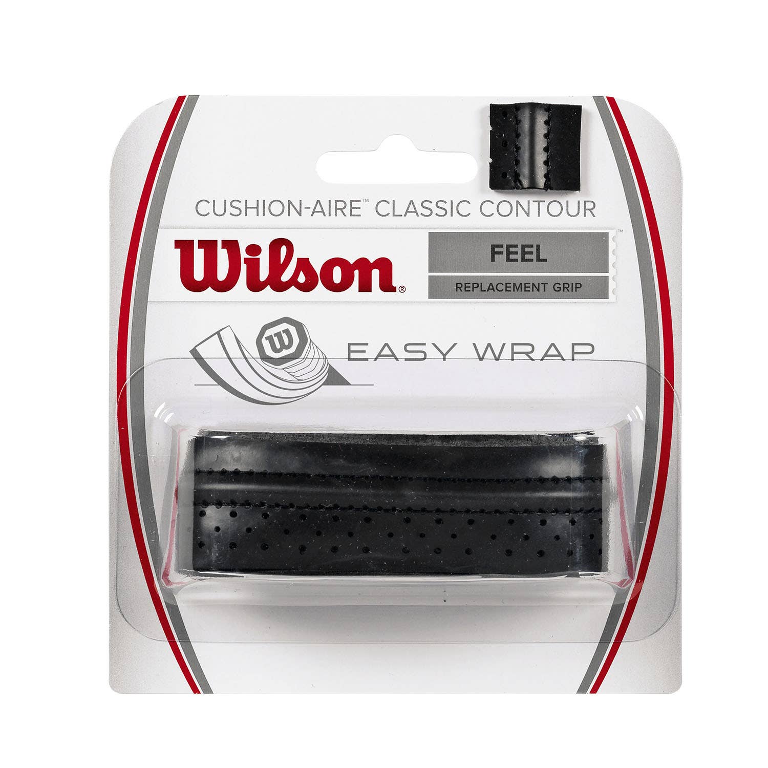 WILSON CUSHION-AIRE CLASSIC CONTOUR GRIP BLACK