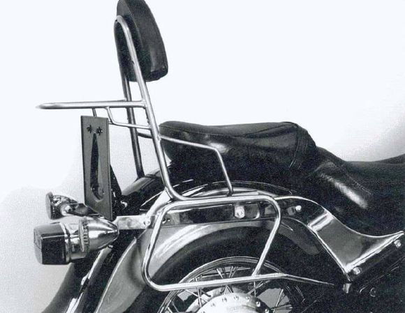 Sissy bar Hepco & Becker - chromeKAWASAKI 800 VULCAN 800 CLASSIC (VN800B) - 1996 - 1999Ref : HBE01325A / 600207 00 02