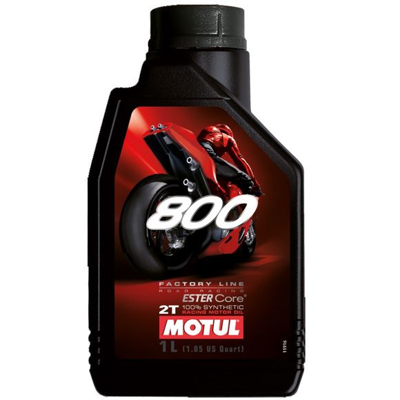 Motul 800 2T FACTORY LINE ROAD RACING engine oil 1L UniversalRef: MOT0033 / 104041