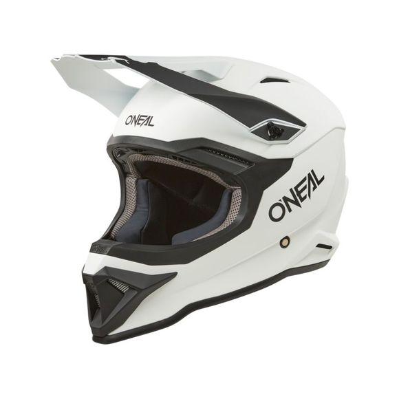 Casque cross O'Neal 1 SRS - SOLID V24 2024 - BlancRef : OL1954
