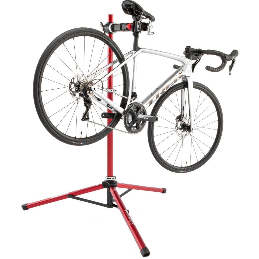 Feedback Sports Pro Mechanic Bike Repair Stand - red