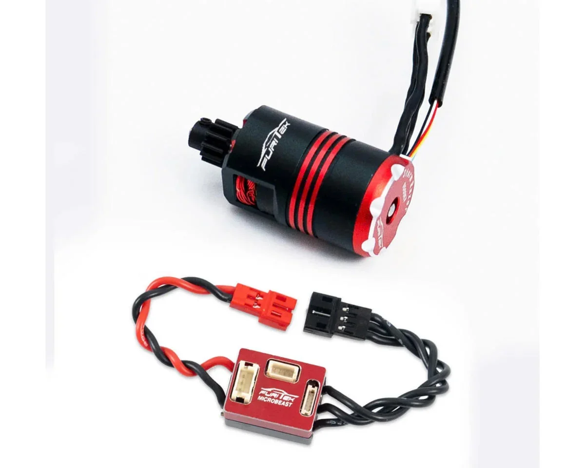 Furitek Losi™ Micro-B Grasshopper Brushless Sensored ESC & Motor Power System Combo, FTK-FUR-2617