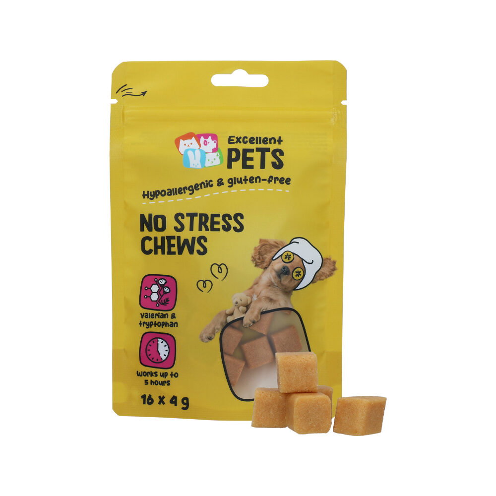 Excellent Pets Dog No Stress Soft Chews - 60 pieces