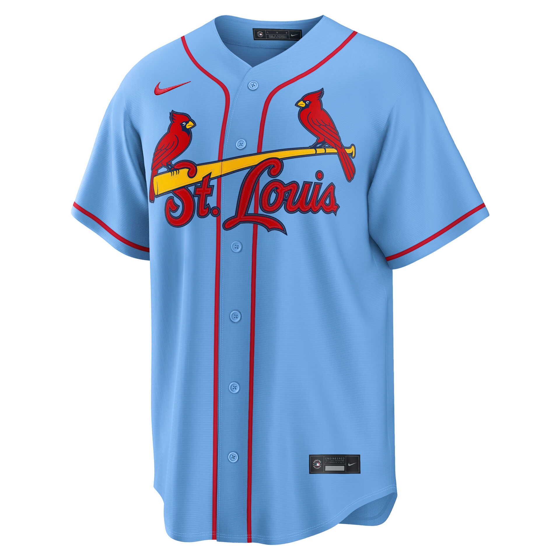 St. Louis Cardinals Replica MLB Alternate Jersey Blue