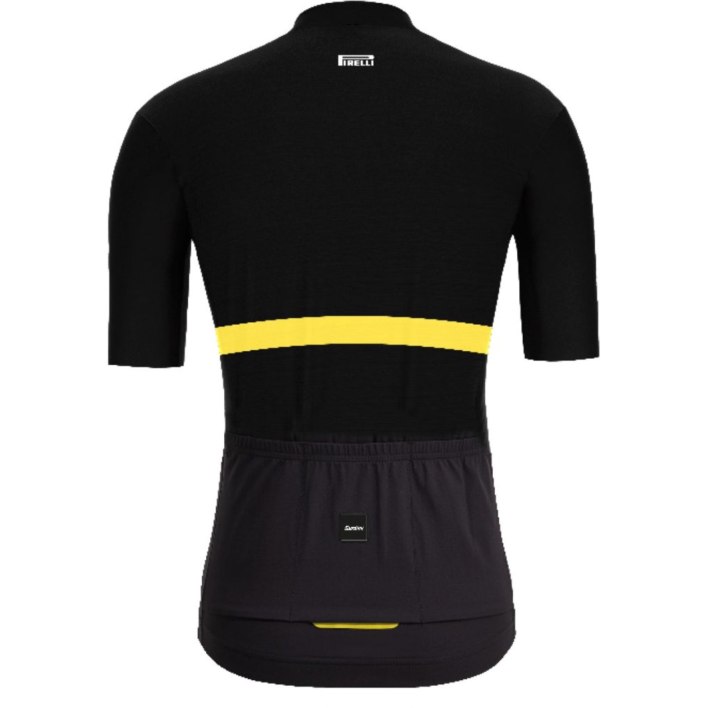 Santini Pirelli Sport Club Jersey Men RE94075C4PSC - black NE