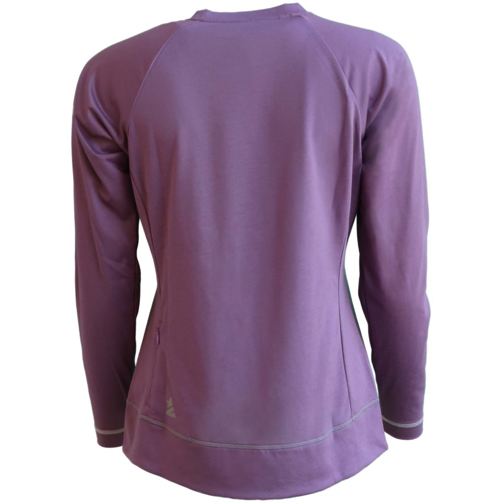 Zimtstern PureFlowz Eco Long Sleeve Shirt Women - Berry