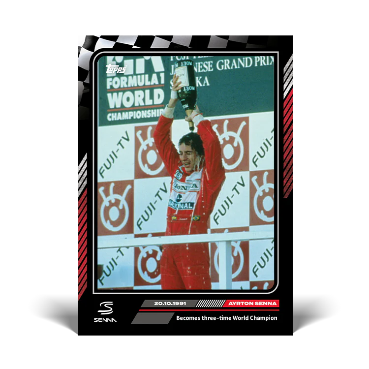 Topps UK - The Story of Senna - Card #36