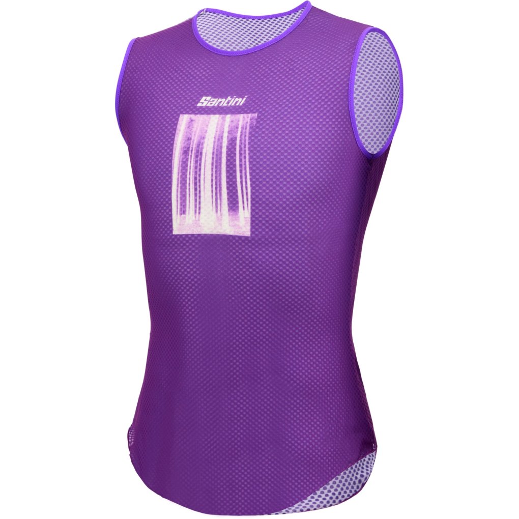 Santini Liege Bastogne Liege Sleeveless Technical Baselayer Men RE002GLL24LBL - print