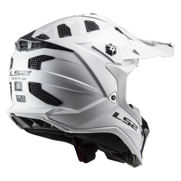 LS2 MX700 cross helmet - SUBVERTER EVO - SOLID 2023 - WhiteRef: LS0810