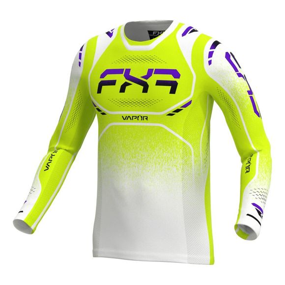 CHILDREN FXR VAPOR AIR cross jersey - White / YellowRef: FXR1850