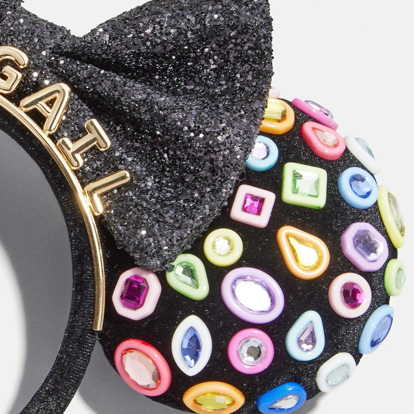 Disney Minnie Mouse Bedazzled Custom Ears Headband - Custom Bedazzled Minnie Mouse Ears