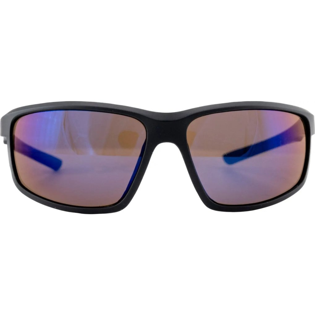 Alpina Defey Glasses - black matt/blue mirror