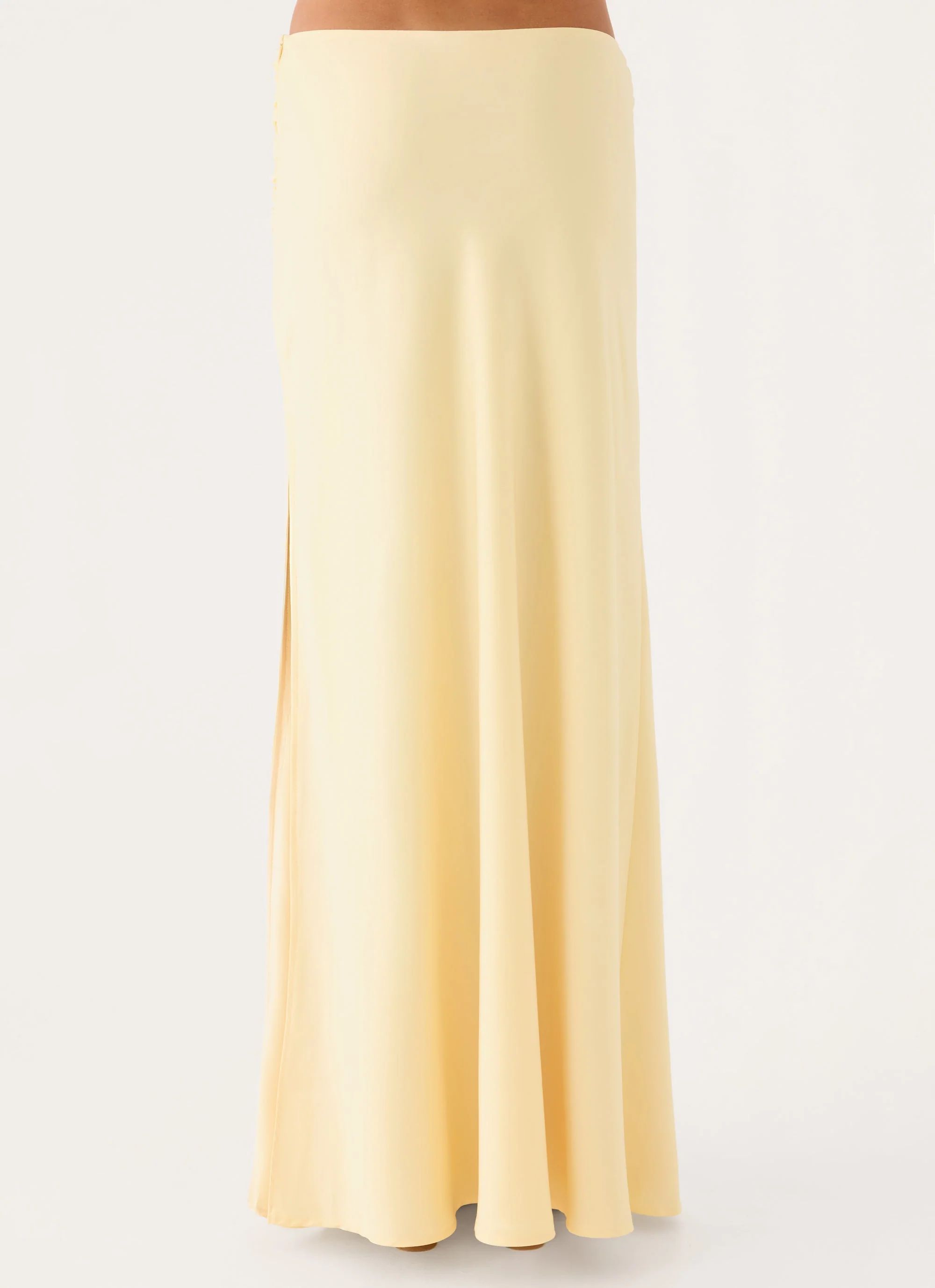Belle Chime Maxi Skirt - Baby Yellow