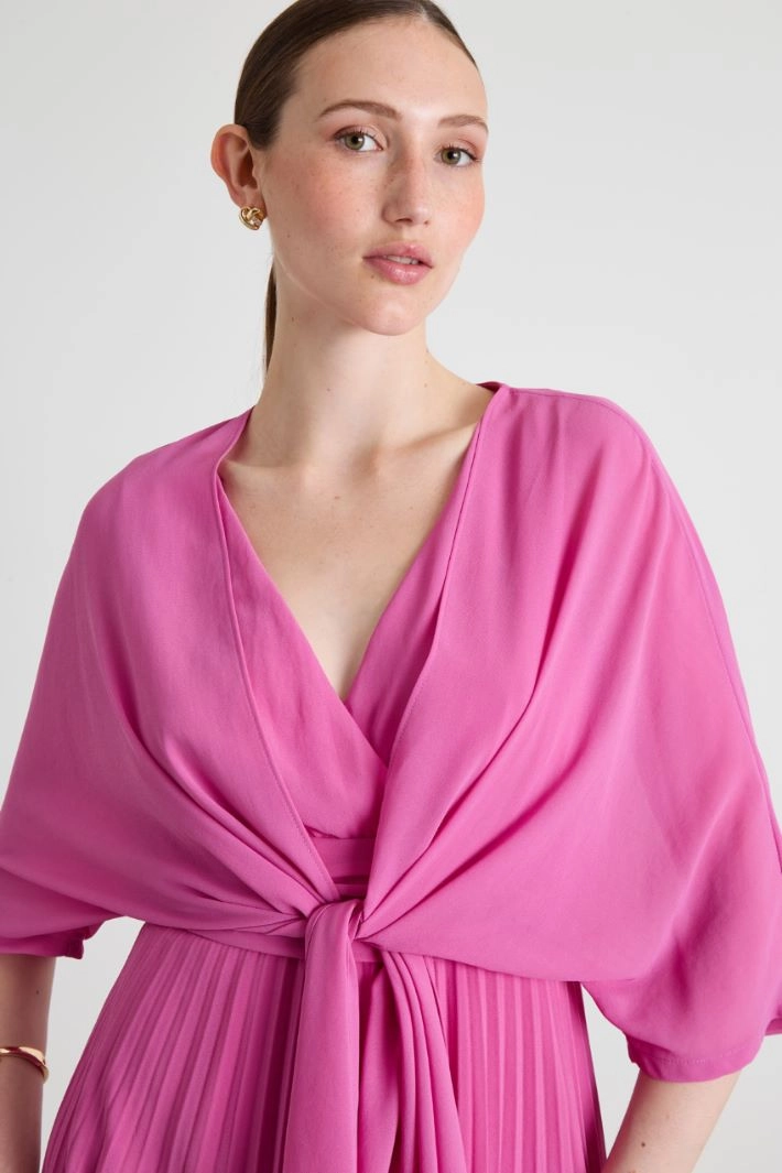 Georgette shawl - PINK