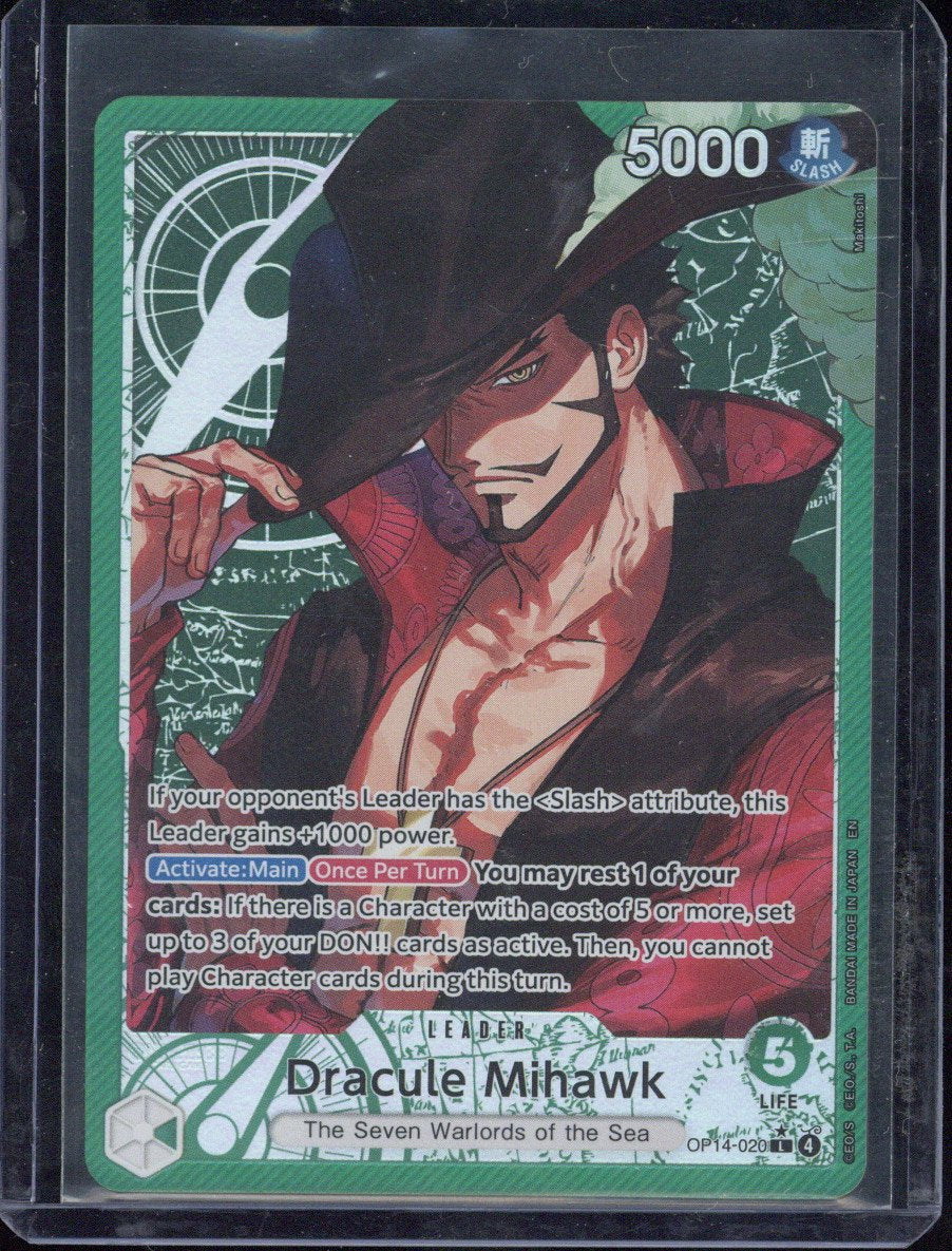 2026 One Piece OP14-EB04 EN Dracule Mihawk Alternate Art #020