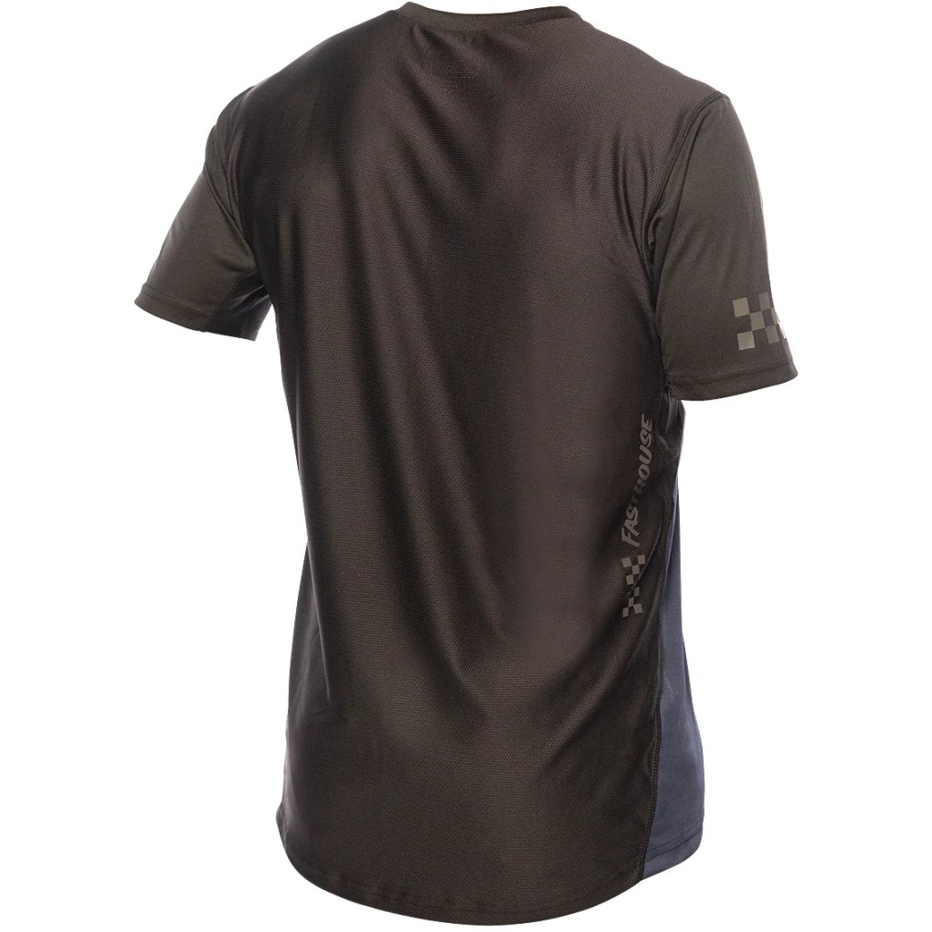 Fasthouse Alloy Sidewinder Short Sleeve Jersey Men - Rust/Midnight Navy