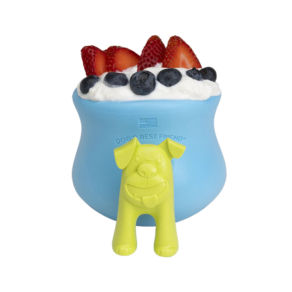 West Paw Toppl Stopper - Aqua Blue