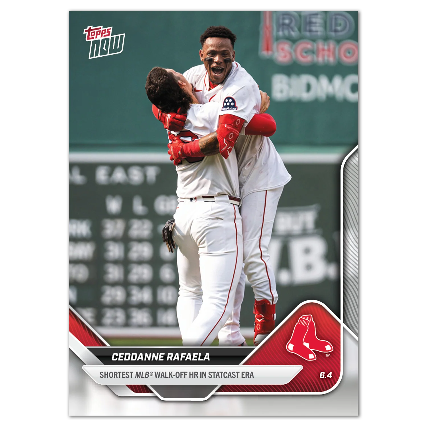 Ceddanne Rafaela - 2025 MLB Topps NOW® - Card 254