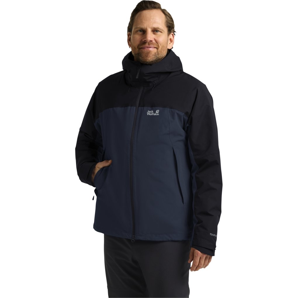 Jack Wolfskin Wild Places 3In1 Jacket Men - midnight sky
