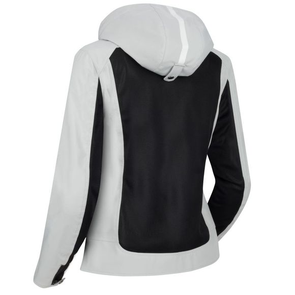 Blouson Moto Segura LADY NATCHO VENTED - Gris / BlancRef : SG1506