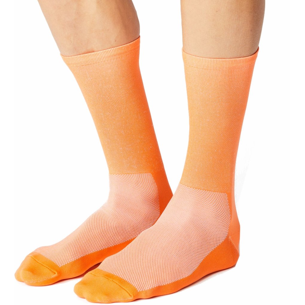 FINGERSCROSSED Classic Cycling Socks - Mandarine #010