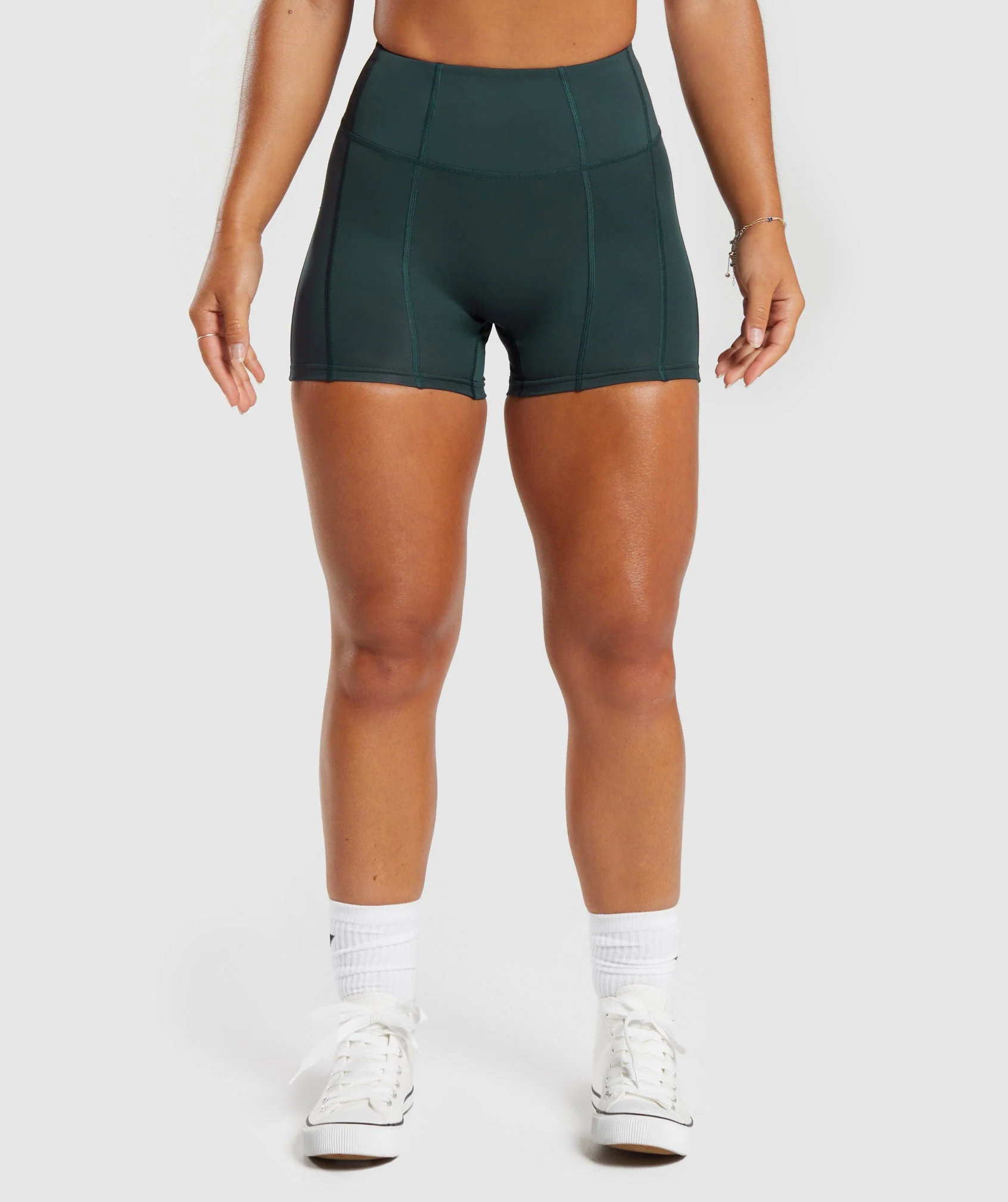 GS Power High Rise Shorts Darkest Teal