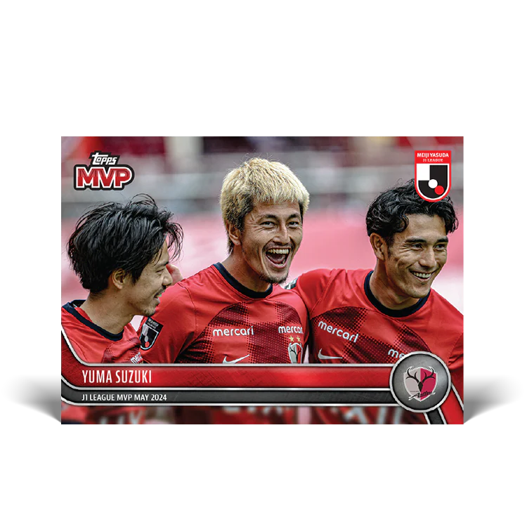 Yuma Suzuki - J1 League MVP - May 2024 - 2024 J-League® Topps Now® Card 13