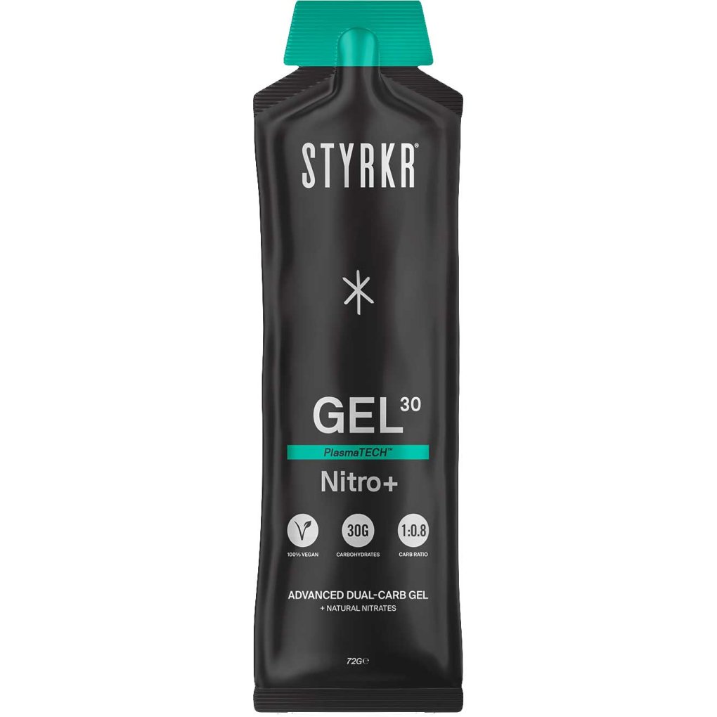 Styrkr GEL30 Nitro Dual-Carb Energy Gel - 12x72g
