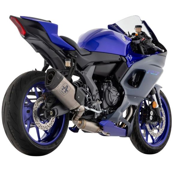 Ligne Complète Arrow Pista Titane Racing - Collecteur Titane - GrisYAMAHA 700 R7 - 2021 - 2024Ref : AW0865 / 71232PTZ