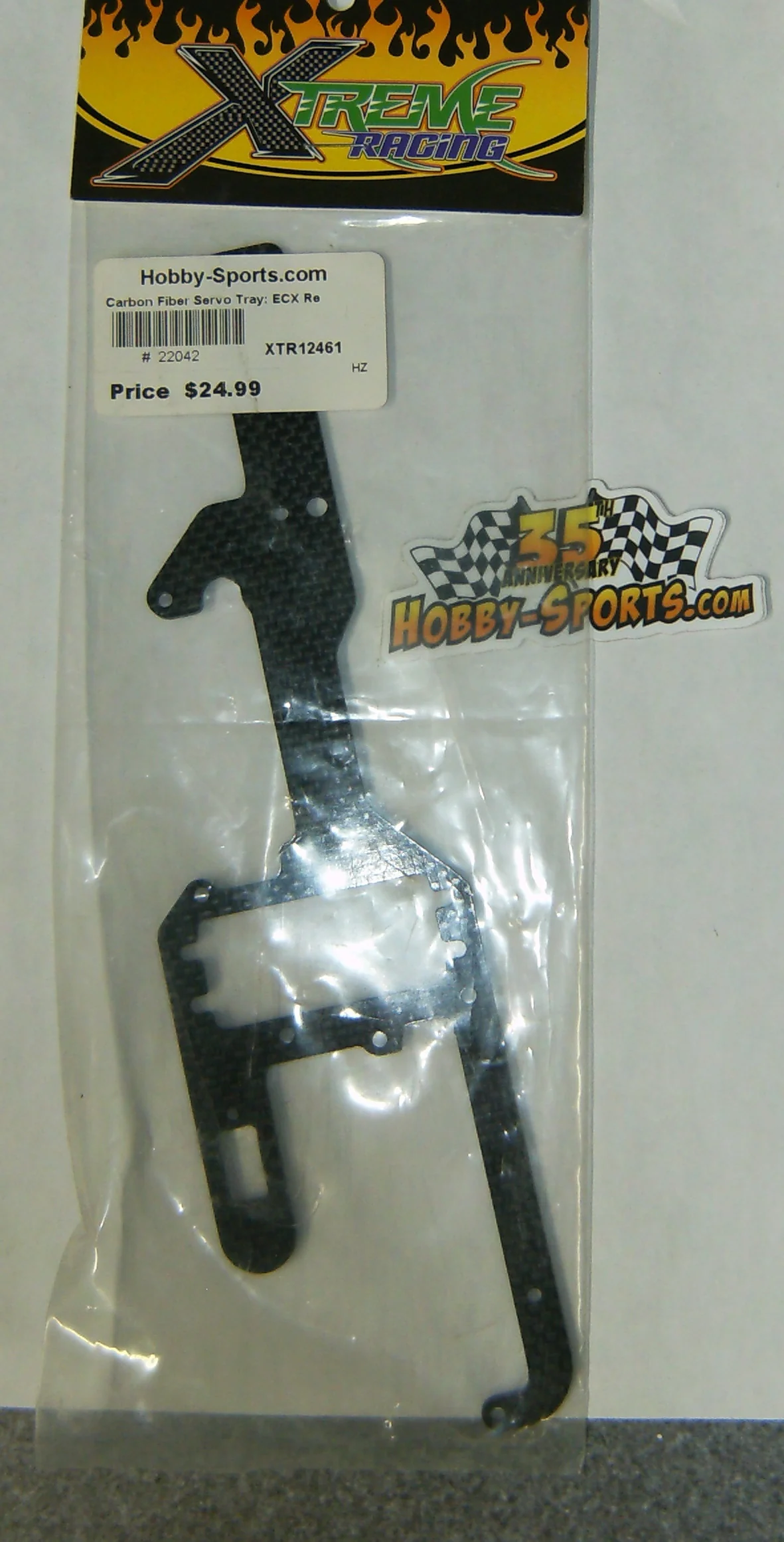 Carbon Fiber Servo Tray: ECX Re