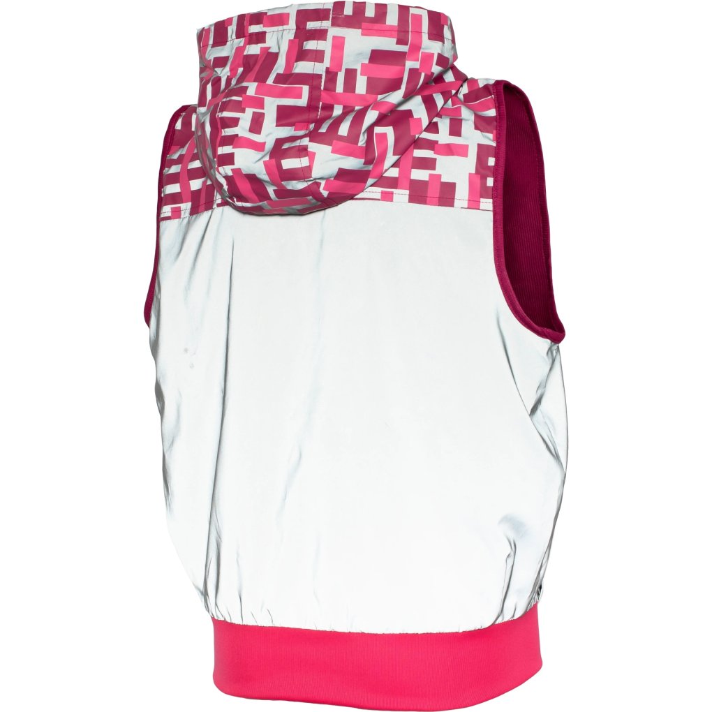 WOWOW Yoho Jacket Full Reflective Safety Vest Kids - pink