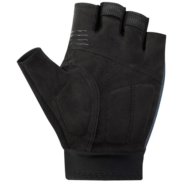 Shimano Explorer Short Finger Gloves Men - blue gray