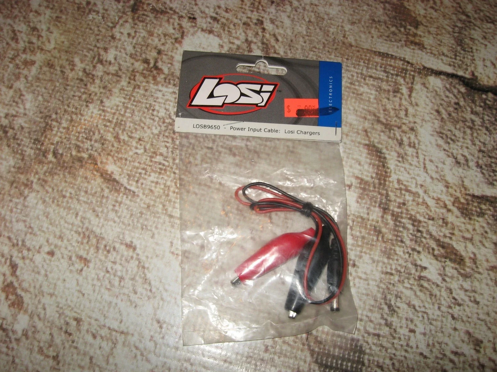 LOSB 9650 Power Input Cable: Losi Charger
