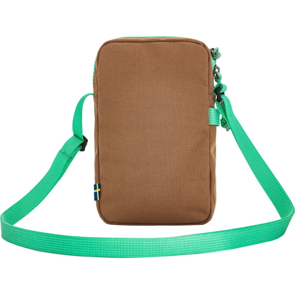 Fjällräven Vardag Pocket Shoulder Bag - Small - poppy pink-khaki dust