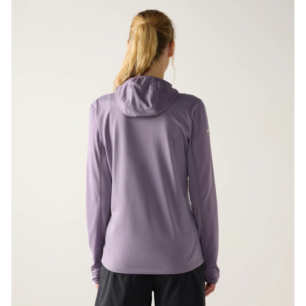 Haglöfs L.I.M Mid Multi II Hood Jacket Women - purple fog 5YK